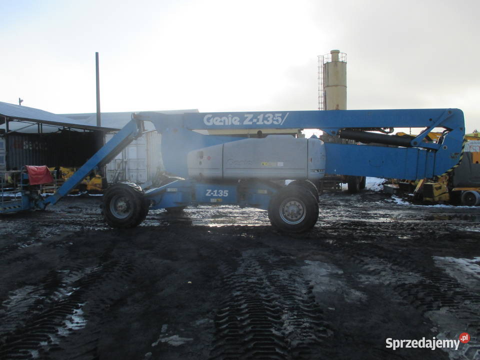 Podnośnik koszowy 43 m 4x4 Genie Z135 wielkopolskie Pleszew