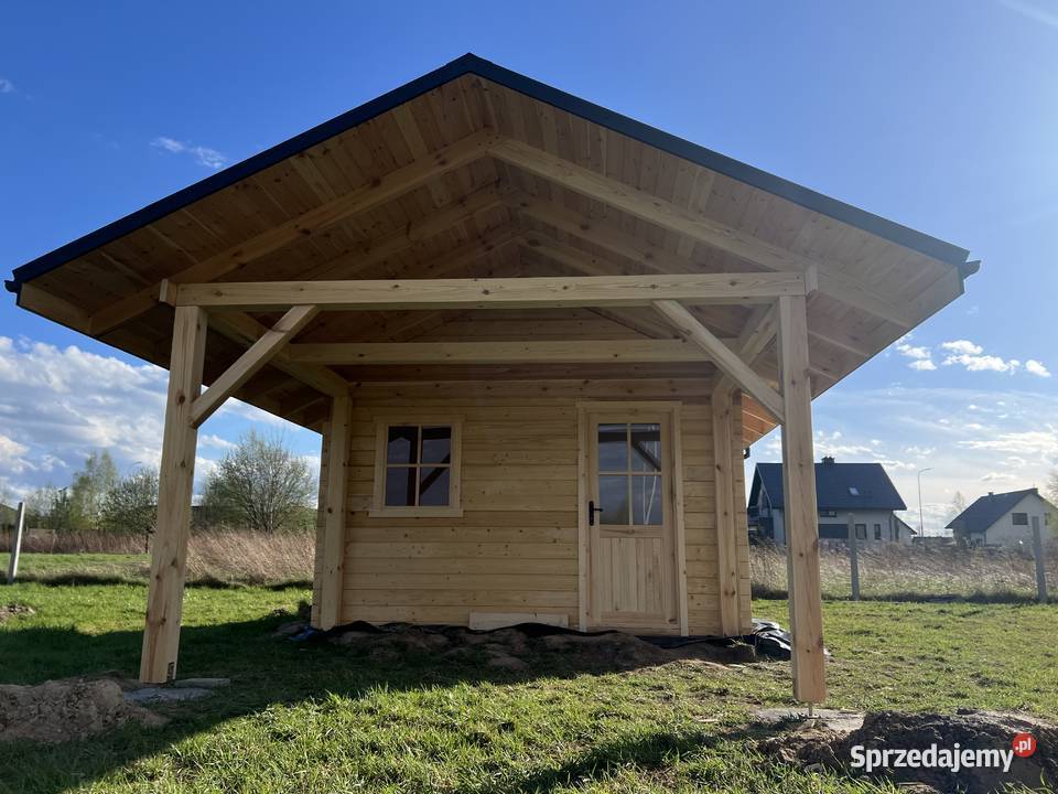 DOMEK DREWNIANY DZIAŁKOWY CELOZJA 18 m2 Z Domki drewniane Rzeszów