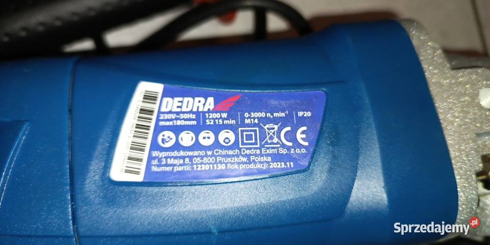 Polerka Dedra DED7955 1200W 180mm Lublin