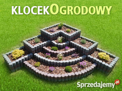 Betonowy Klocek Ogrodowy palisada obrzeże donica pomorskie