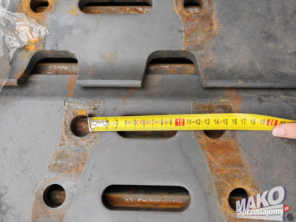 NOWE klepki płyty gąsienic Volvo 75 750mm Volvo Ostrowiec Świętokrzyski