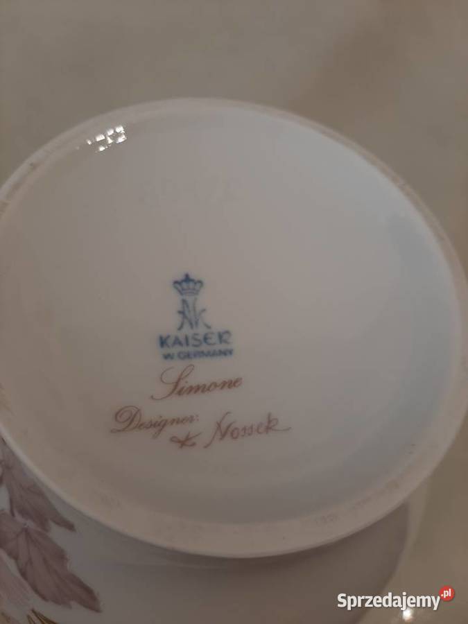Porcelanowa amfora niemiecka Kaiser sygnowana Porcelana i szkło Inowrocław sprzedam
