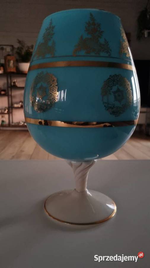 Kielich Szkło Opal wielkopolskie