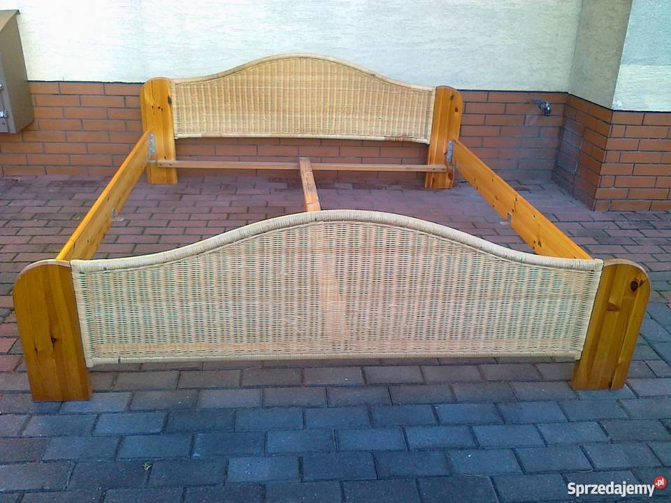 Łóżko 180x200 rama sosnowe stelaż materac 200cm mazowieckie Sulbiny