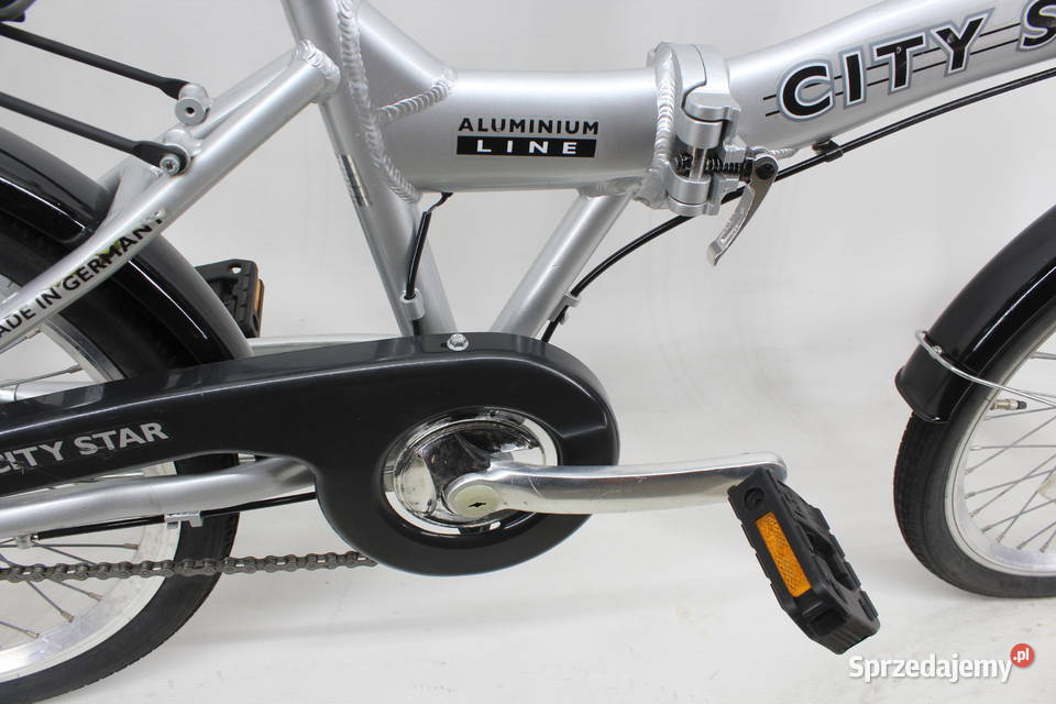 Aluminiowy rower składany CITY STAR 3 biegi w Milicz sprzedam