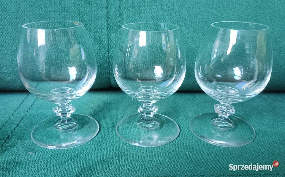 Kieliszki do Brandy Koniaka PRL kolekcjonerskie Zbylitowska Góra