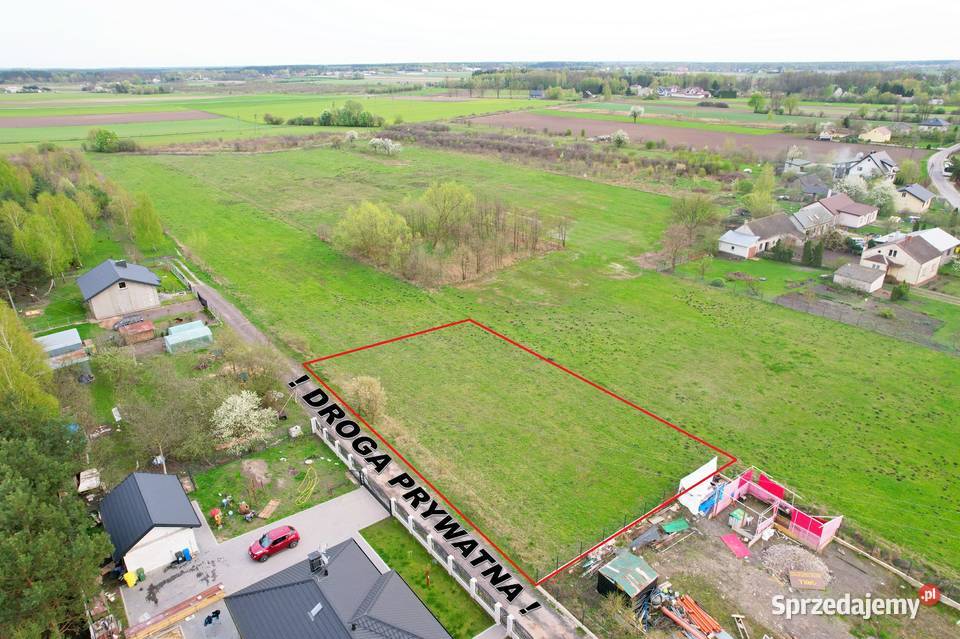 Działka budowlana w gminie Nasielsk polna