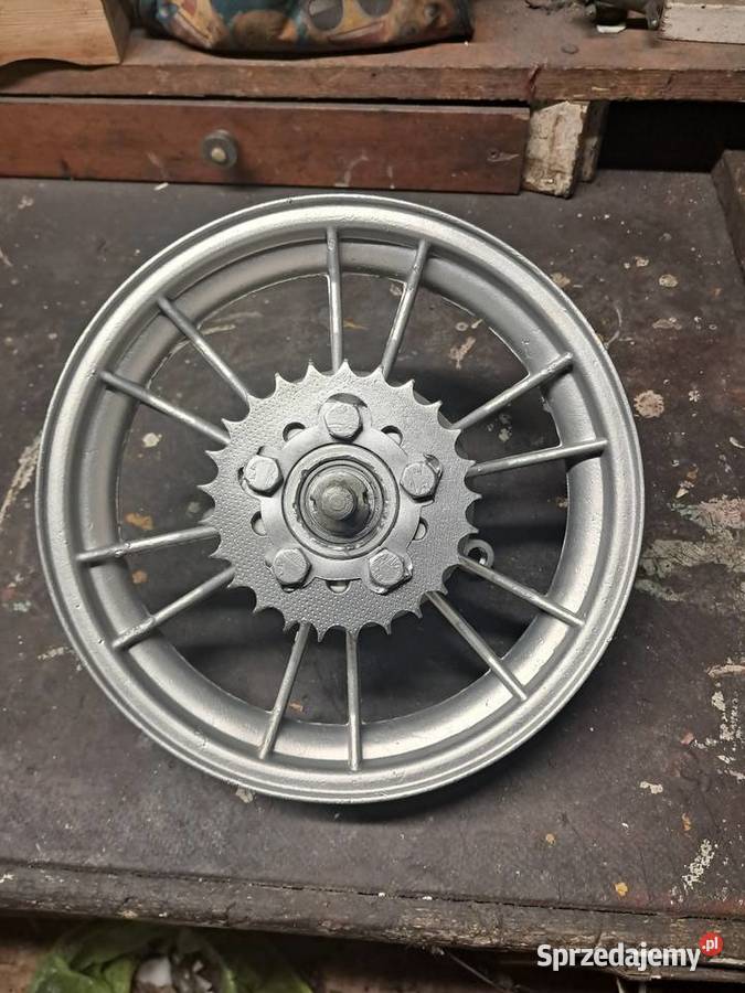 Amortyzatory wsk romet motorynka koło felga tyl