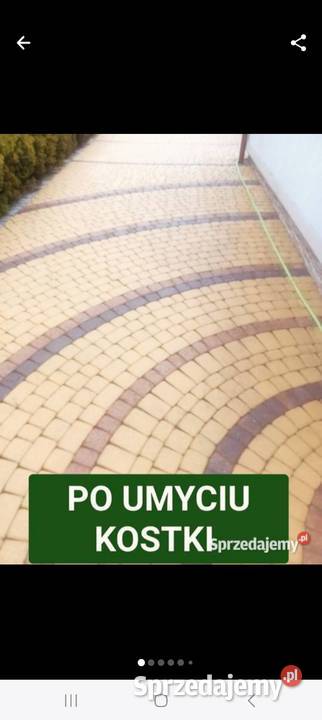 Mycie kostki brukowej mazowieckie Mińsk Mazowiecki