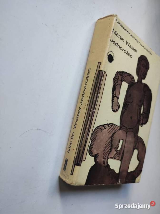 Martin Walser Jednorożec 1971 Das Einhorn twarda z obwolutą