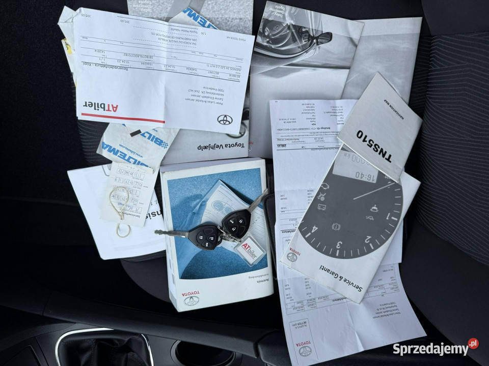 Toyota Avensis niezawodny diesel III 2009 isofix