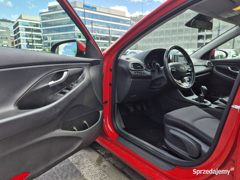Hyundai i30 10 TGDI 6MT 120 MODERN Salon FV23 ogranicznik prędkości Motoryzacja Łódź sprzedam