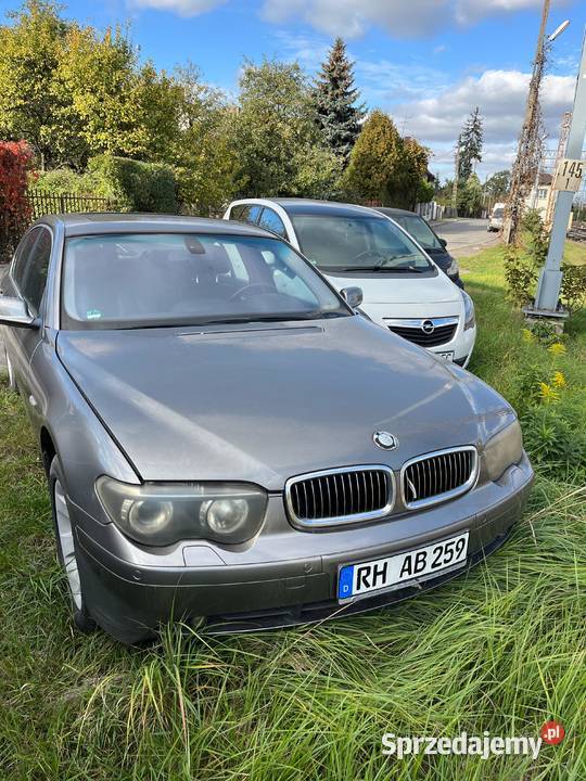 BMW 735 benzyna gaz zamiana opłatach Włodzimierzów