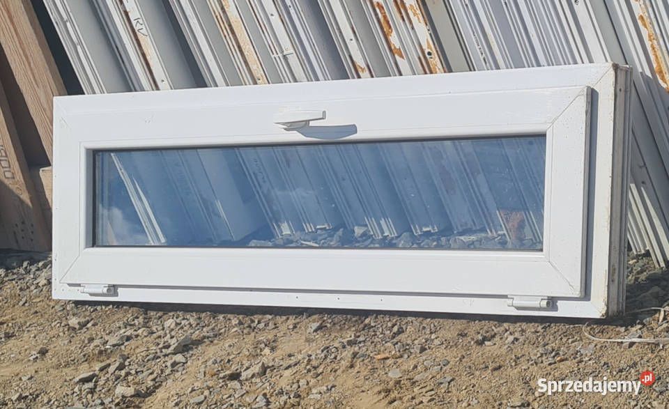OKNO KacprzaK 126X43 OKNA Używane Plastikowe PCV