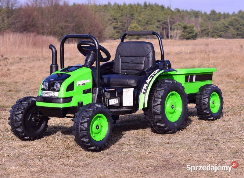 Autko MEGA TRAKTOR Z PRZYCZEPĄ na akumulator Myszków sprzedam