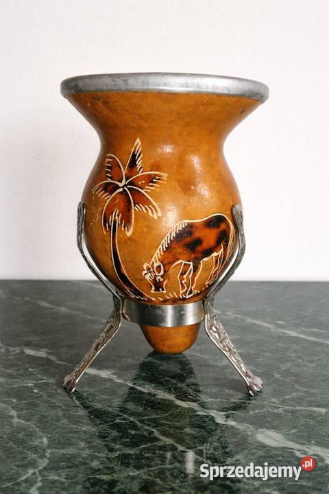 Materos skórzane do yerba mate Wrocław