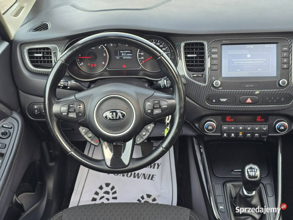 Kia Carens Panorama7miejscZadbana IV 2013 komputer pokładowy Białogard