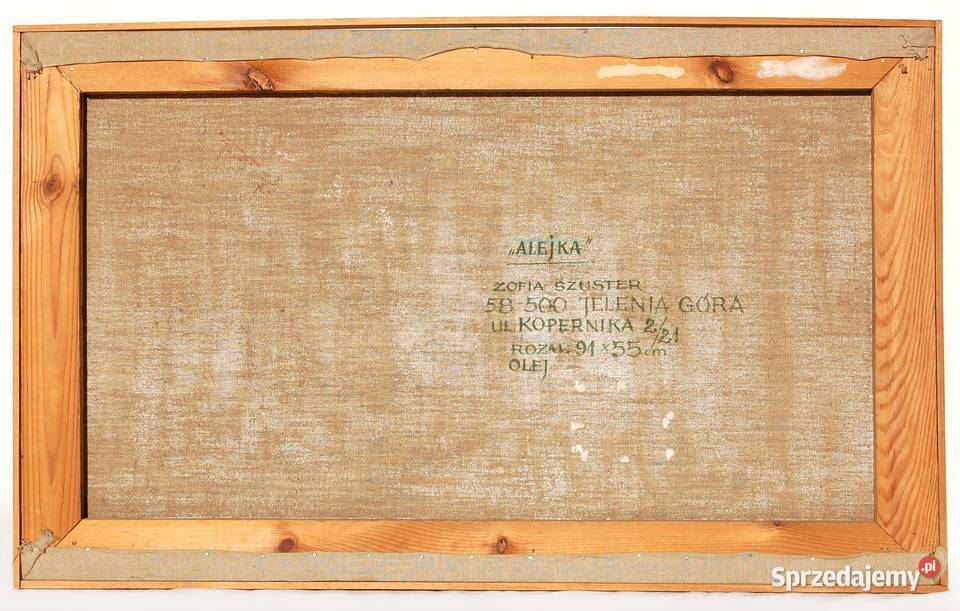 Alejka Zofia Szuster obraz olejny pejzaż