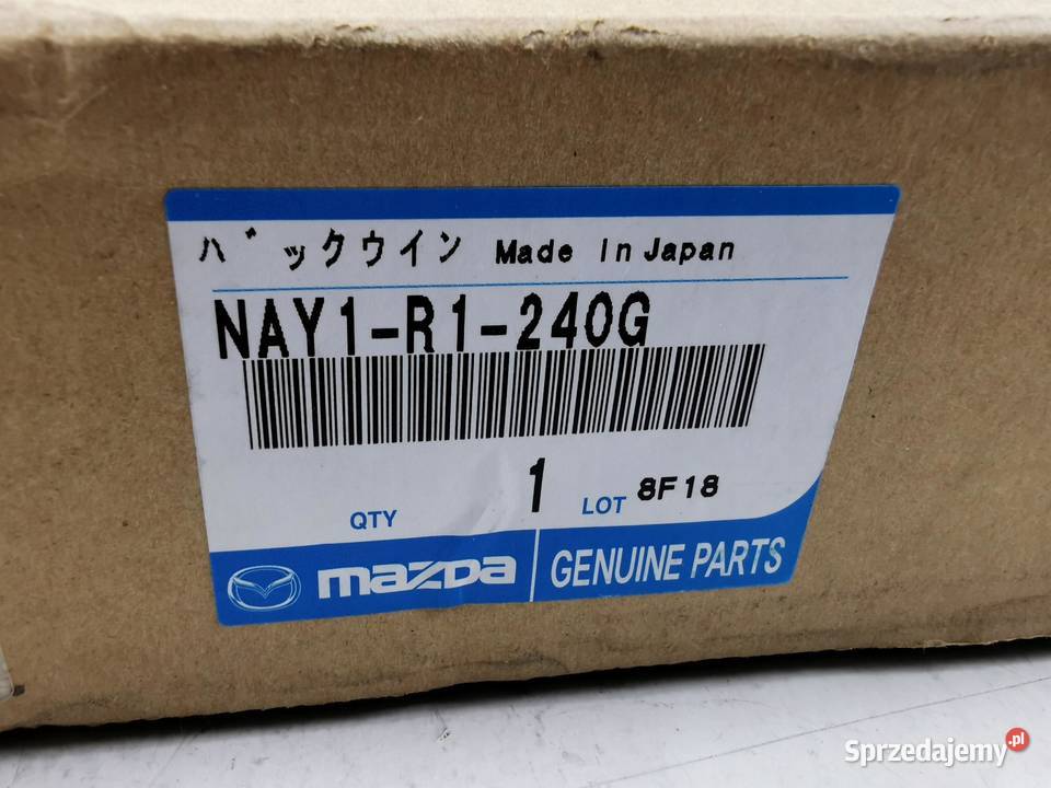 SZYBA POKRYCIE TYŁ MAZDA MIATA 19901997 sprzedam