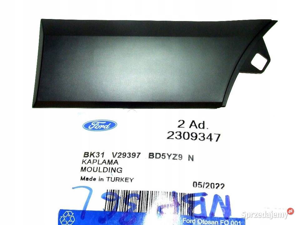 NAKŁADKA LISTWA BOCZNA TYŁ LEWA FORD TRANSIT osobowe Głogów