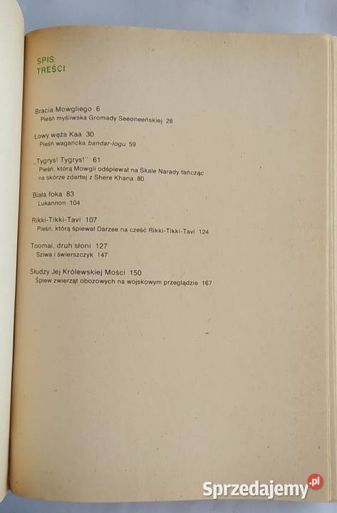 KSIĘGA DŻUNGLI DRUGA KSIĘGA DŻUNGLI Rudyard Hajnówka