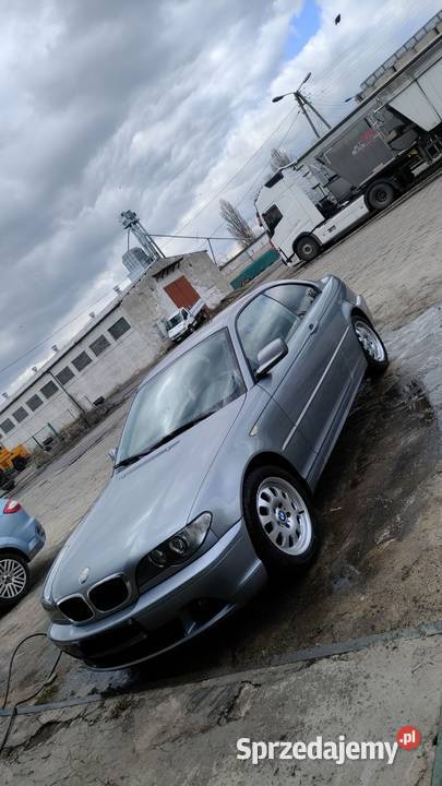 BMW E46 w wersji Coupe z 2003 roku Samochód Strzelin
