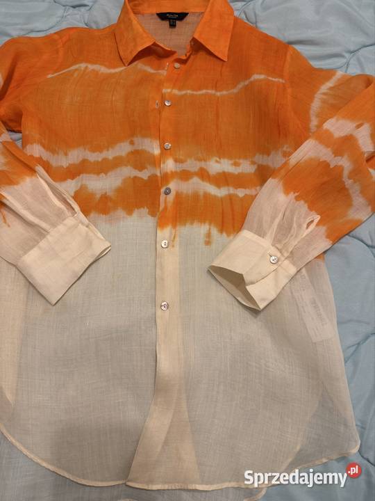 Koszula damska 34 Massimo Dutti pomarańczowa Częstochowa
