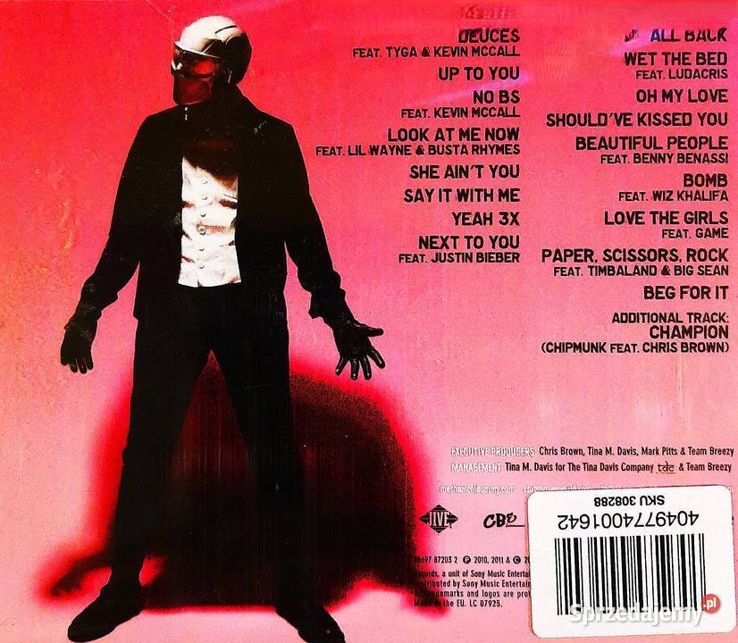 CD Nowa CD CHRIS BROWN FAME De LUXE Edition CD