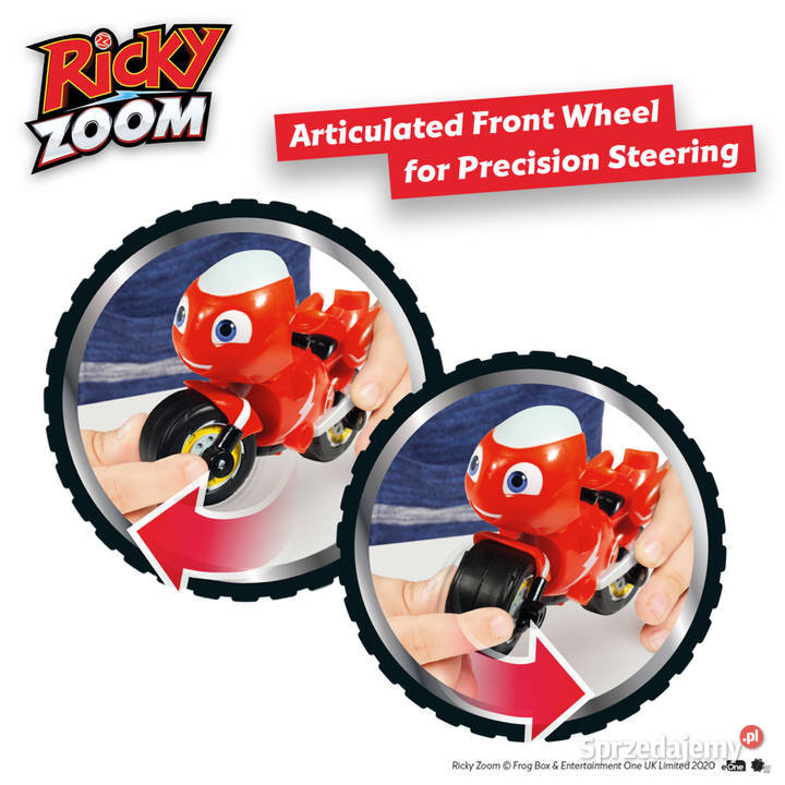 Figurka Motor Motocykl Ricky Zoom małopolskie Mogilany