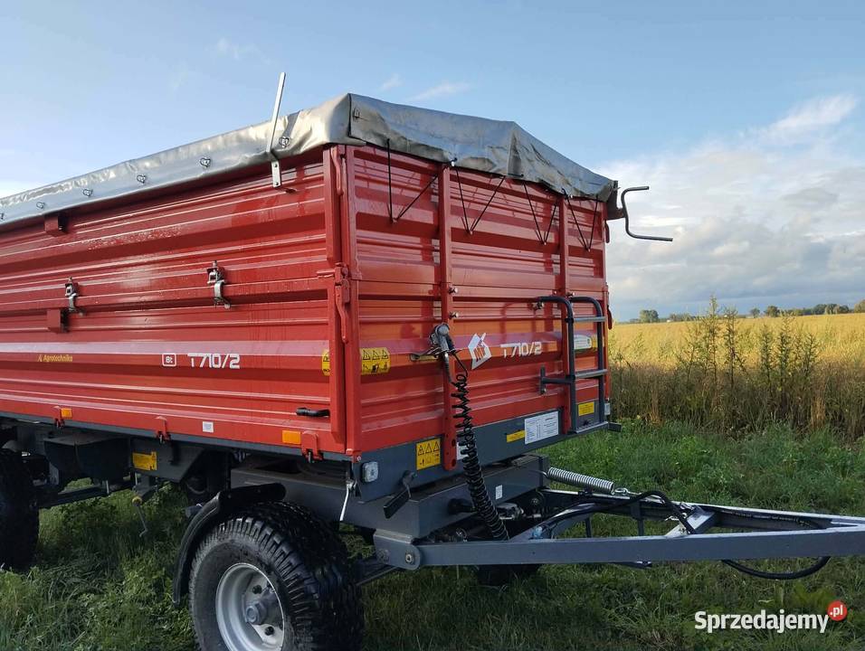 Przyczepa wywrotka 8 ton Przyczepy rolnicze Ulan Duży