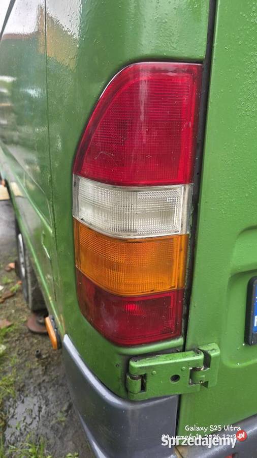 Mercedes Sprinter tylna lampa kujawsko-pomorskie Chełmno