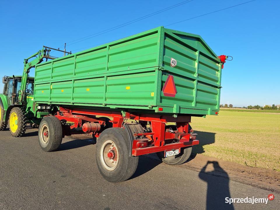 Przyczepa wywrotka brandys panav 1712 1713 Przyczepy rolnicze Radziejów sprzedam