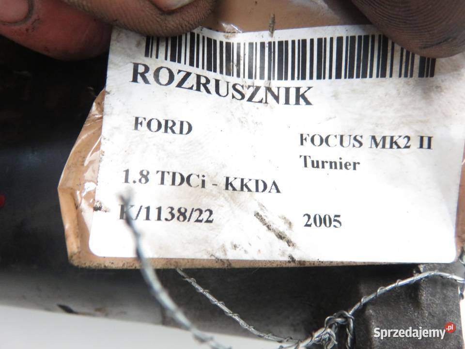 ROZRUSZNIK FORD FOCUS MK2 18 TDCi osobowe