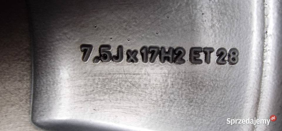 Oryginalne koła Audi A4 A5 A6 R17 5x112Opony dolnośląskie Jelcz-Laskowice