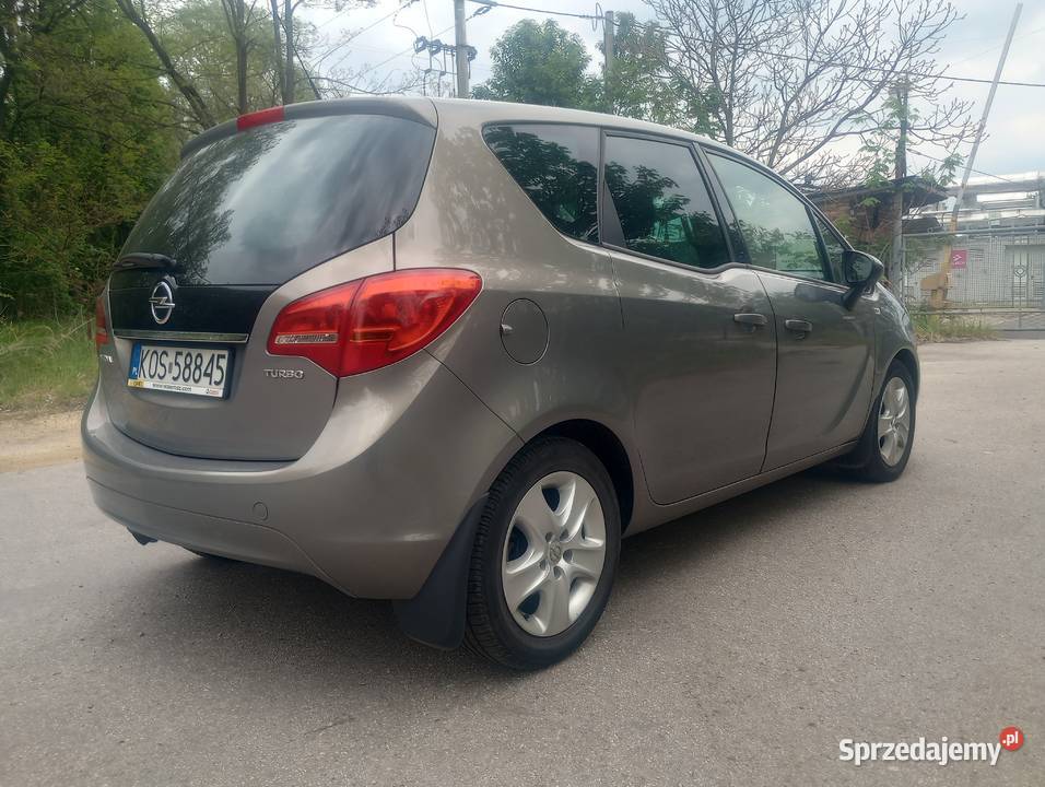 Opel Meriva 14 Turbo SALON POLSKA 30 PRZEBIEGU Oświęcim