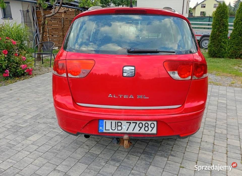 Seat Altea xl 16mpi benzyna gaz 2007r lubelskie