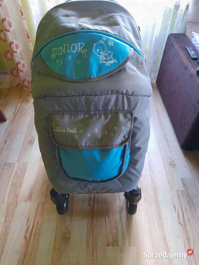 Wózek BABY MERC 4w1 niebieski Wielofunkcyjne Siedliska Pierwsze sprzedam