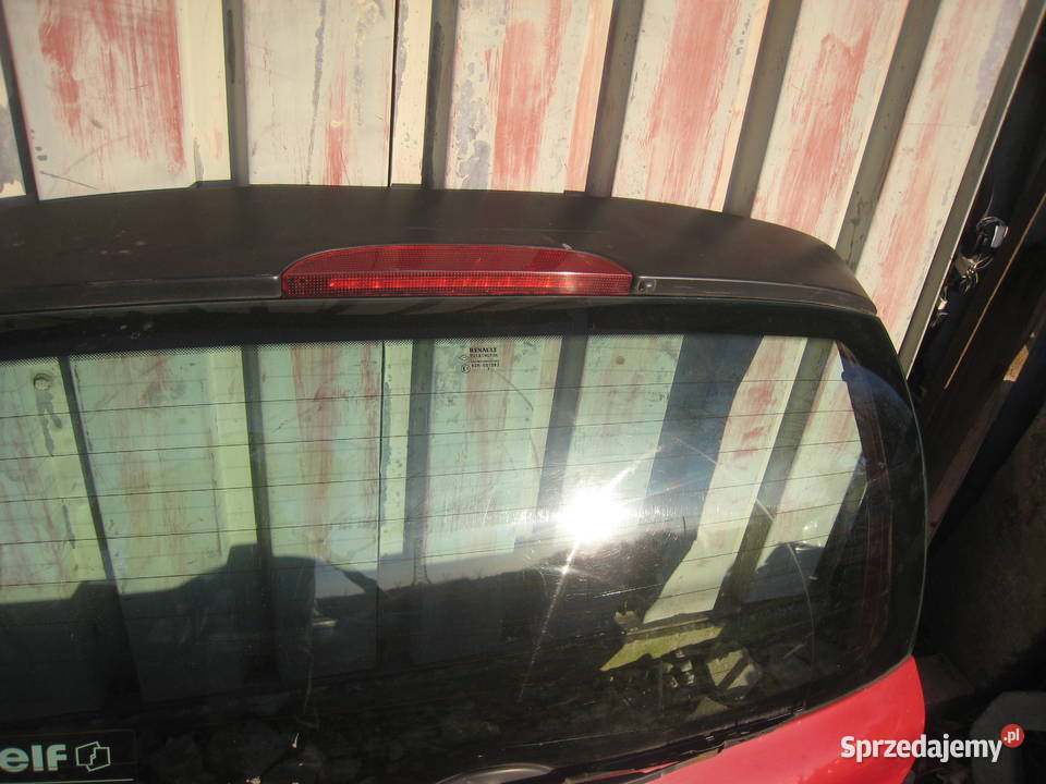 Klapa bagażnika pokrywa szyba Renault Clio II Kraków