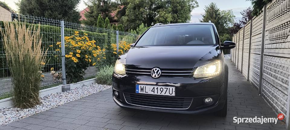 VW TOURAN CROSS DSG 7 osobowy BEZWYPADKOWY SKÓRY Warszawa