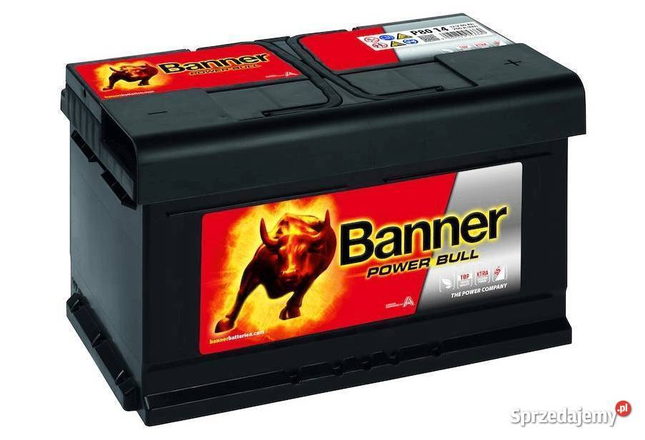 Akumulator Banner Power Bull 80Ah 700A EN PRAWY osobowe
