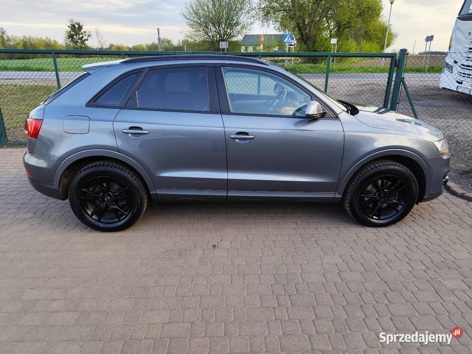 Audi Q3 20 TDi z Niemiec Szklany dach szary