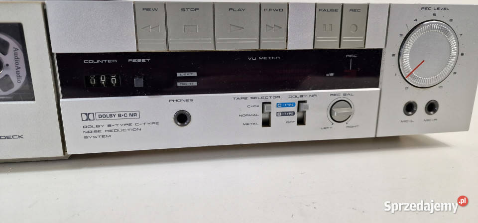 Magnetofon Cassette Deck Akai HX1C HX 1 C Magnetofony Międzychód sprzedam