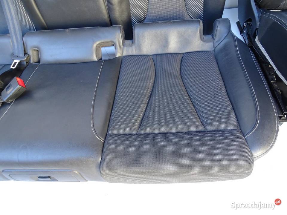 FOTELE FOTEL KANAPA PÓŁSKÓRA KOMPLET SLINE AUDI osobowe