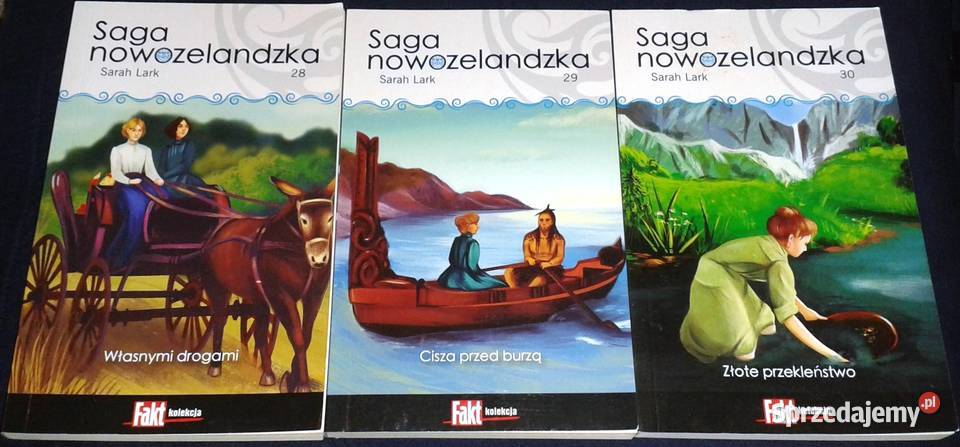 Saga Nowozelandzka 13 części Sarah Lark Pozostałe Chełm sprzedam