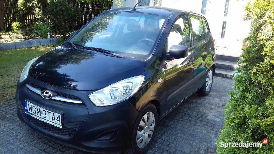 Hyundai i10 11 klimatyzacja Euro 5 garażowany mazowieckie