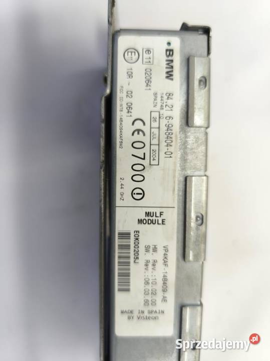 MODUŁ STEROWNIK BLUETOOTH BMW E61 6948404 osobowe sprzedam