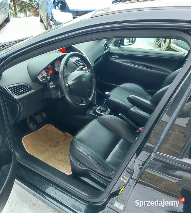 Ładny i unikatowy Peugeot 207 turbo benzyna 160 bluetooth Domaradz