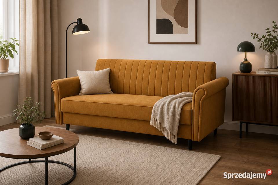 Wersalka Uszak Rozkładana Sofa Duży Wybór Tkanin Kliny