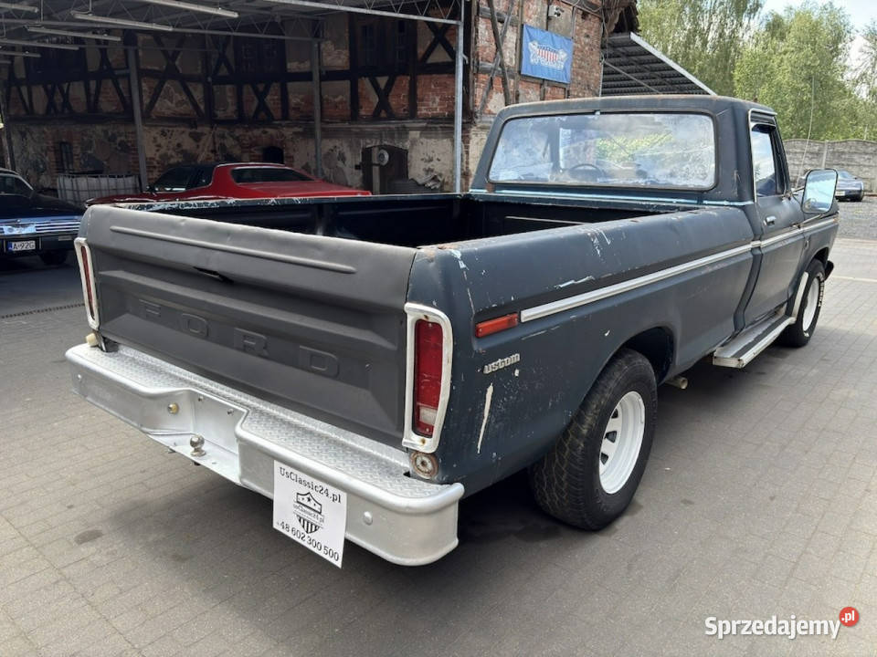 Ford F100 Ford F100 Custom Poszukiwany Rocznik Sulechów