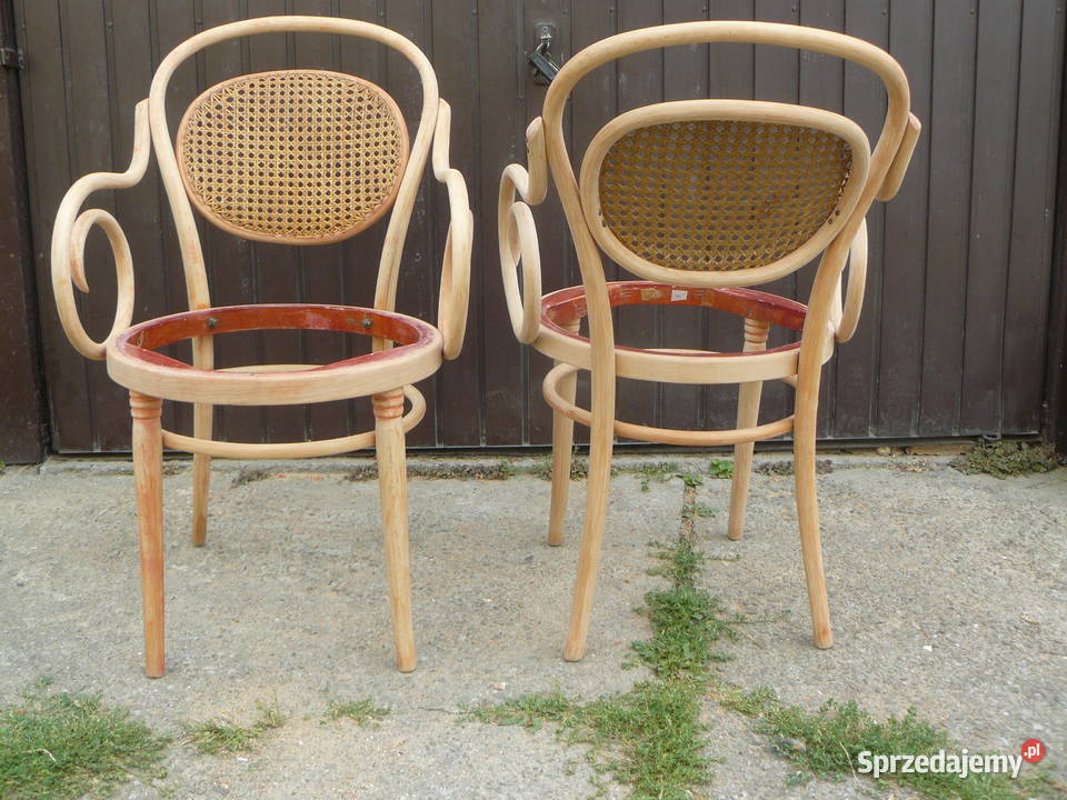 Stare krzesłafotel gięte małopolskie
